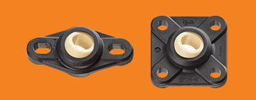 Bolt flange bearings