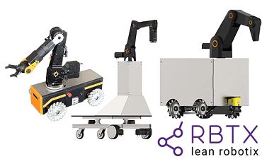 Mobile disinfection robots as a complete system on RBTX
