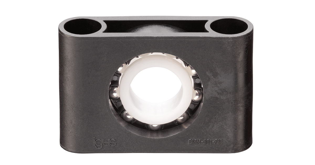 Pillow block ball bearings Unharnessed cables chainflex® igus®