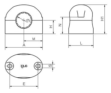 Boîtiers tout en polymère RJUMP / RE7UMP