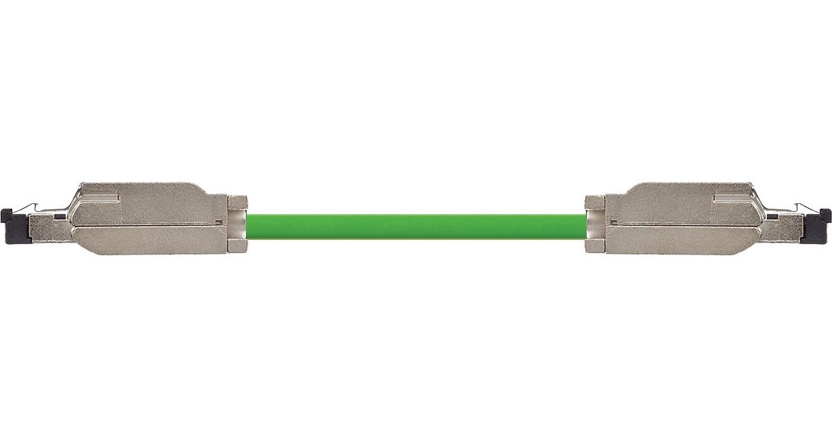 Harnessed Profinet Cables, PVC Oil-resistant, connector A: Siemens RJ45 ...