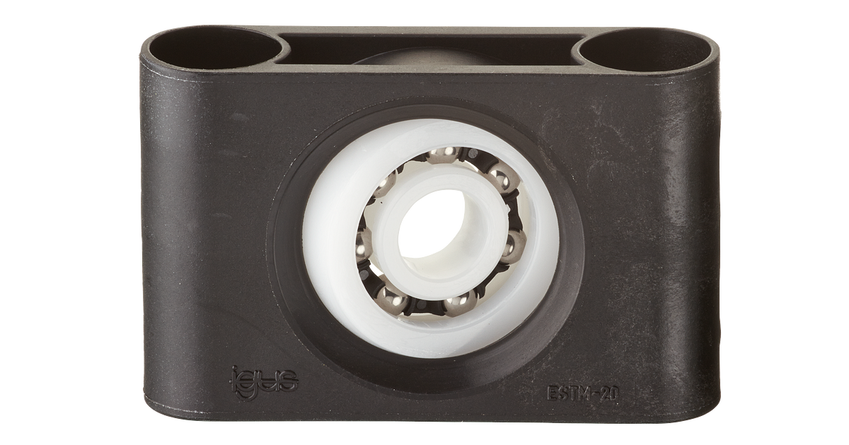 Pillow block ball bearings Unharnessed cables chainflex® igus®