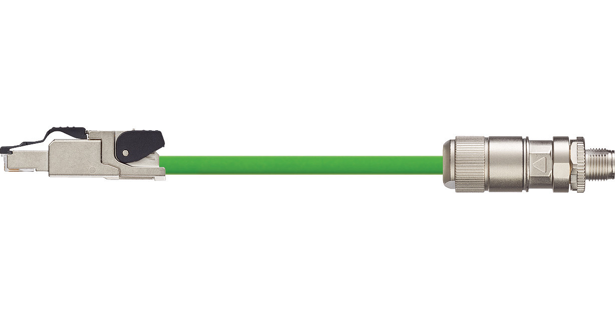 Harnessed Profinet Cables, TPE, connector A: Telegärtner RJ45 metal ...