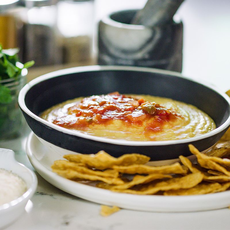 Vegan Cauliflower Queso