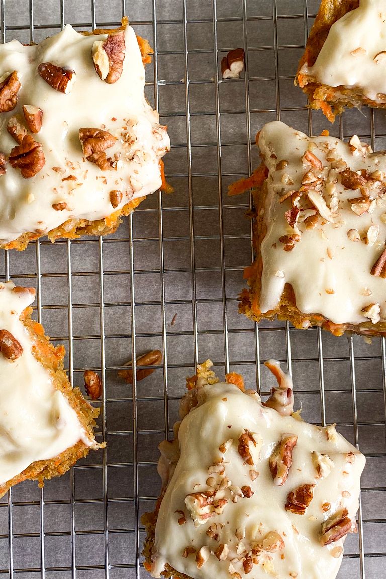 Vegan Carrot Cake Spiced With Mccormick Ground Cinnamon And Nutmeg Is Made Especially Delicious With A Richly Sweet Homemade Vegan Vanilla Cream Cheese Frosting Mccormick Instead of the eggs, butter, and corn syrup found in traditional pecan pies, this vegan version uses dates and maple syrup in the filling. vegan carrot cake with vanilla cream cheese frosting