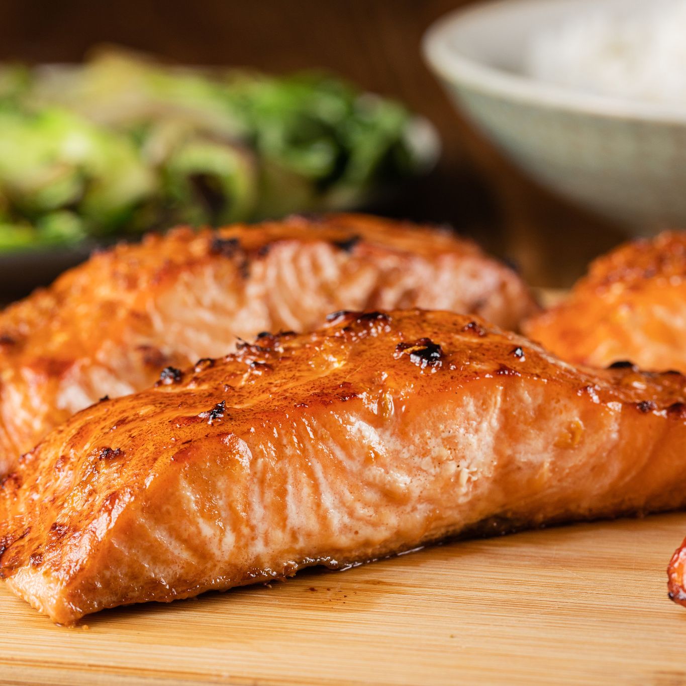 Sticky Ginger Salmon Gourmet Garden