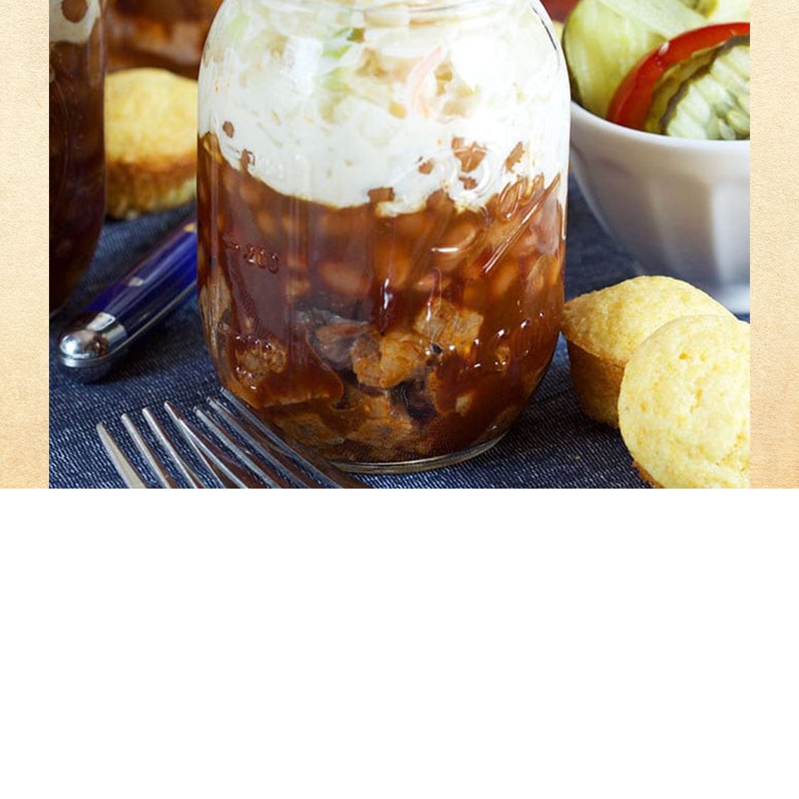 BarBQ Beef Brisket Sundaes Stubb's BBQ