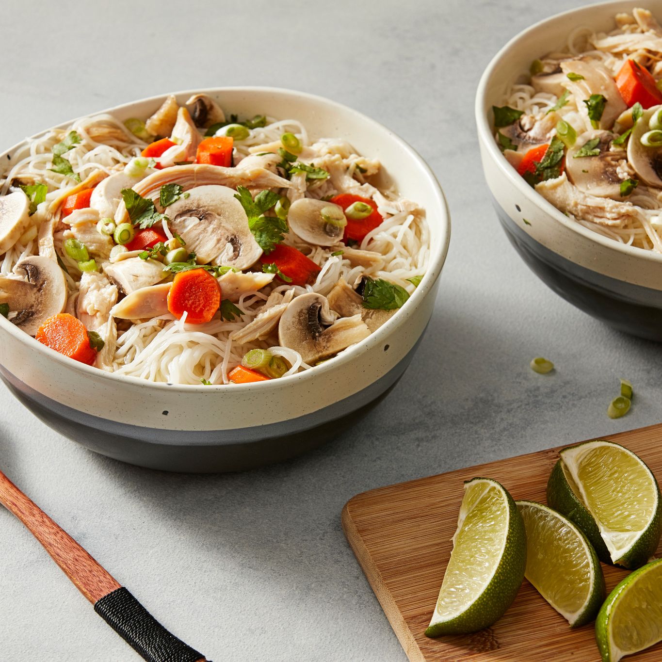 Chicken Rice Noodle Soup Recipe Thai Kitchen