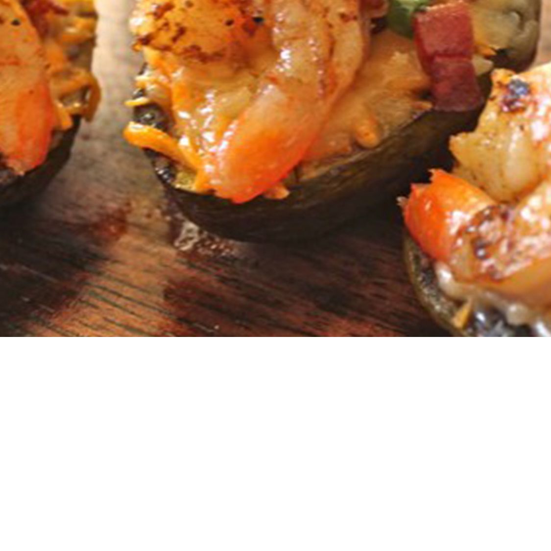 Shrimp Avocado Boats Stubb's BBQ