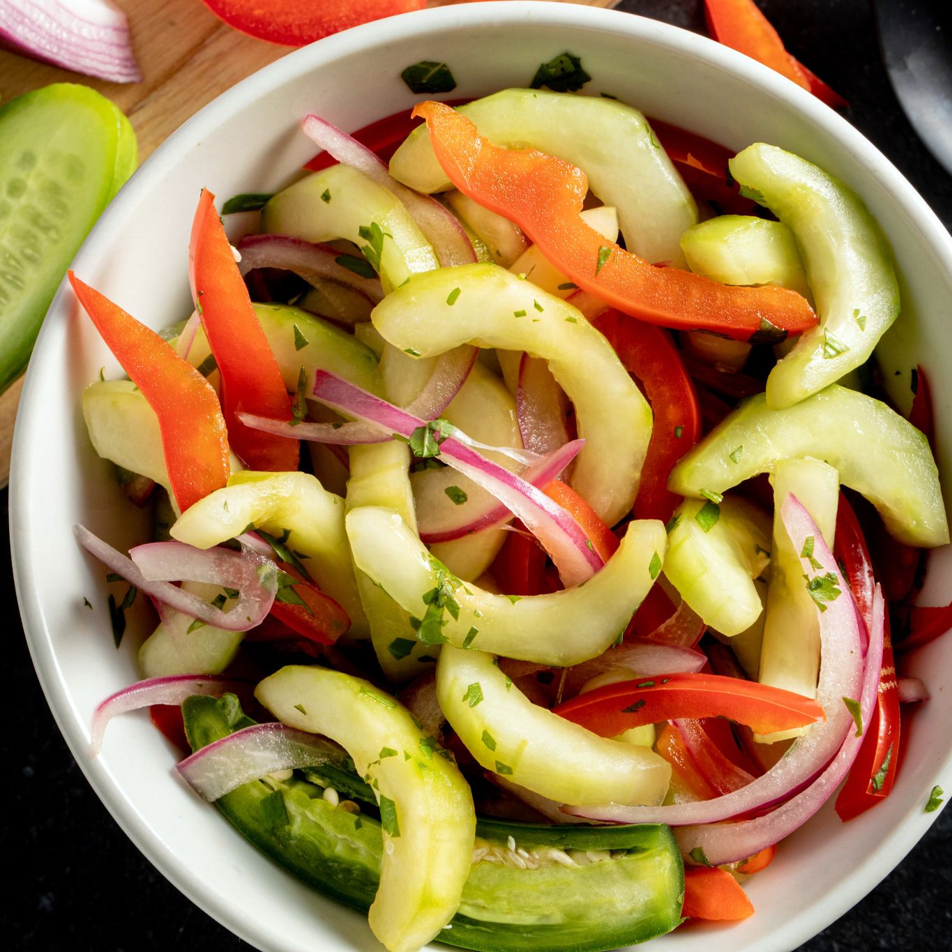 Spicy Cucumber Salad Thai Kitchen