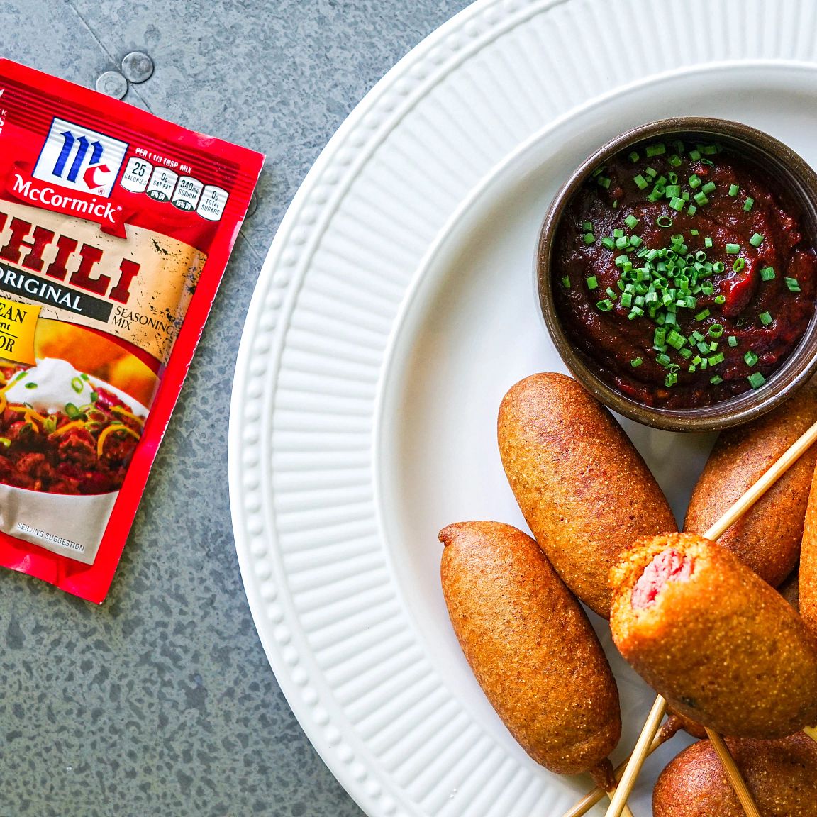 miniature corn dogs