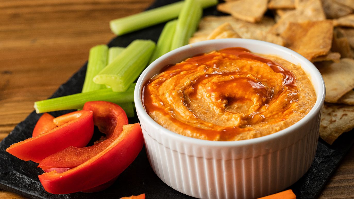 Franks RedHot Buffalo Hummus