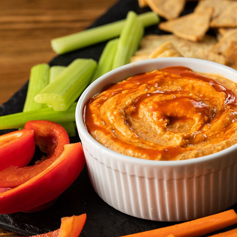 Franks RedHot Buffalo Hummus Franks RedHot Buffalo Hummus