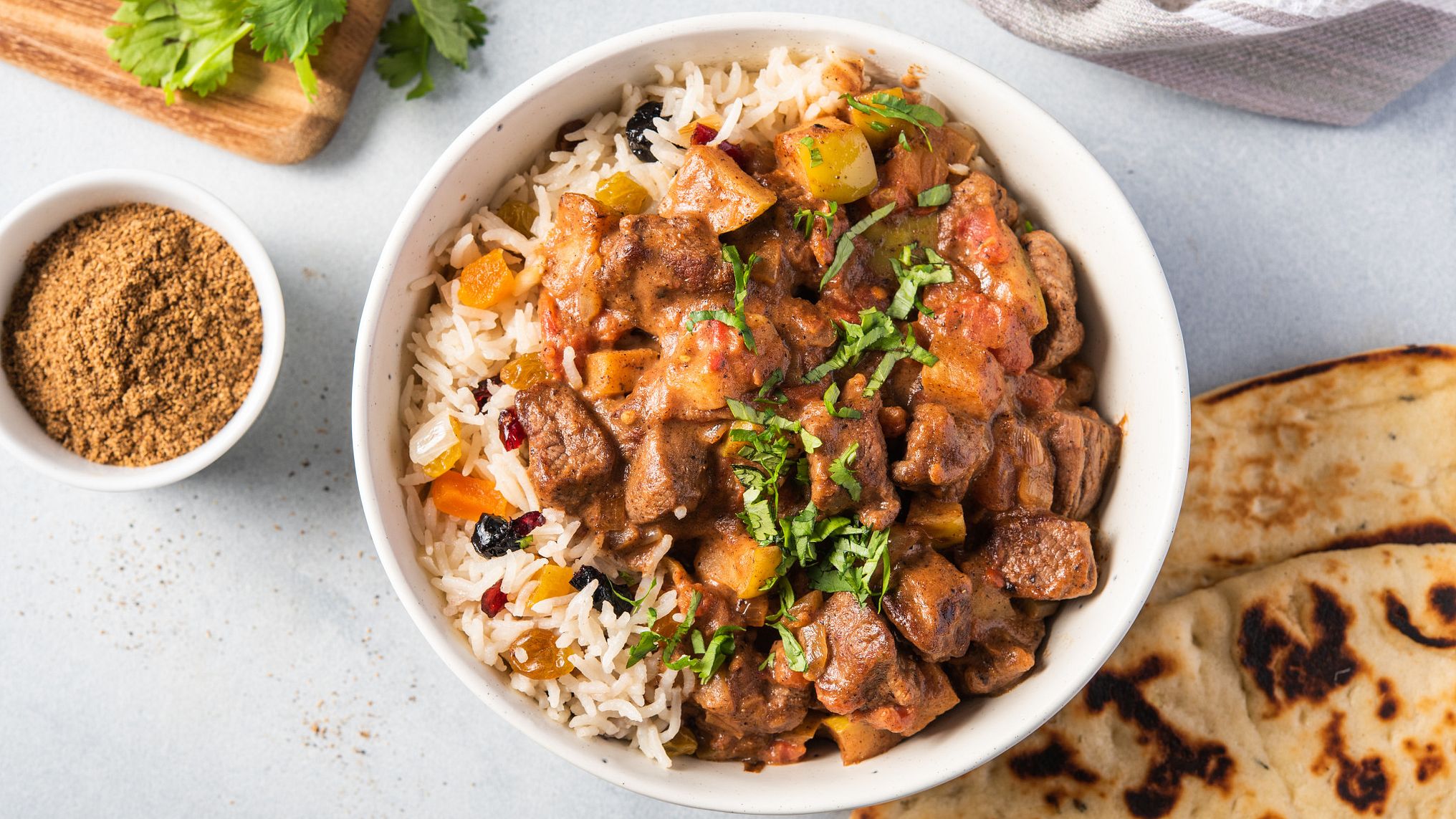 Lamb Masala With Jeweled Rice Mccormick Gourmet