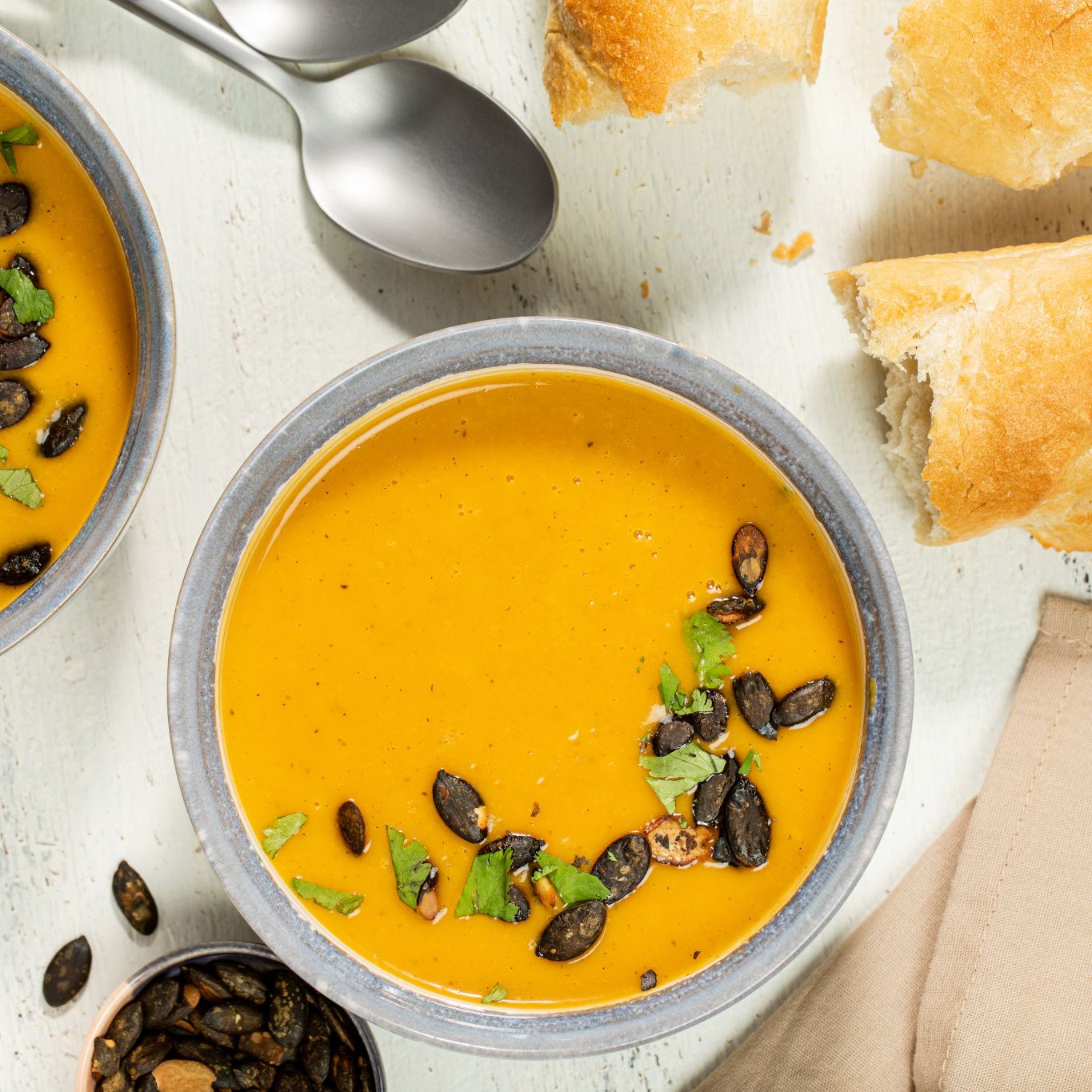 Creamy Ginger Butternut Squash Soup Gourmet Garden