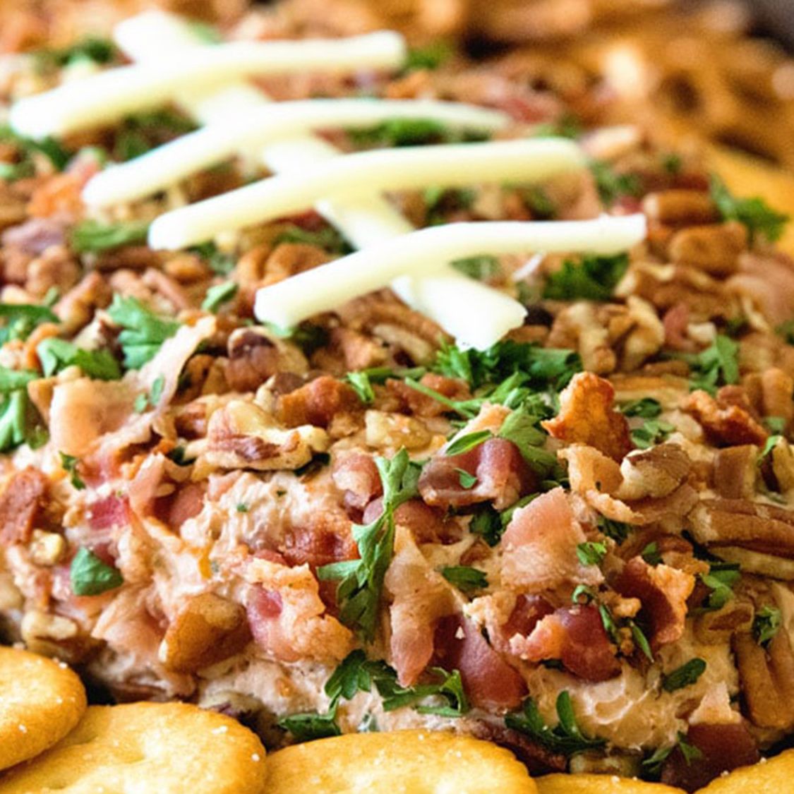 Bar B Q Bacon Ranch Football Cheese Ball Stubb S Bbq