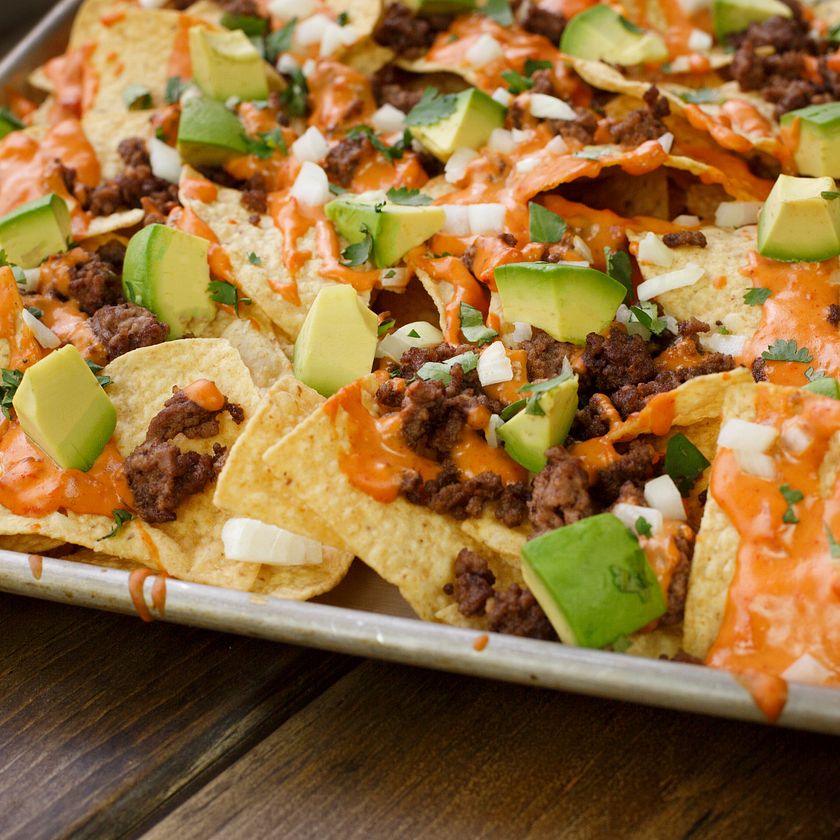 Hot And Spicy Loaded Nachos Recipe Frank S Redhot Us