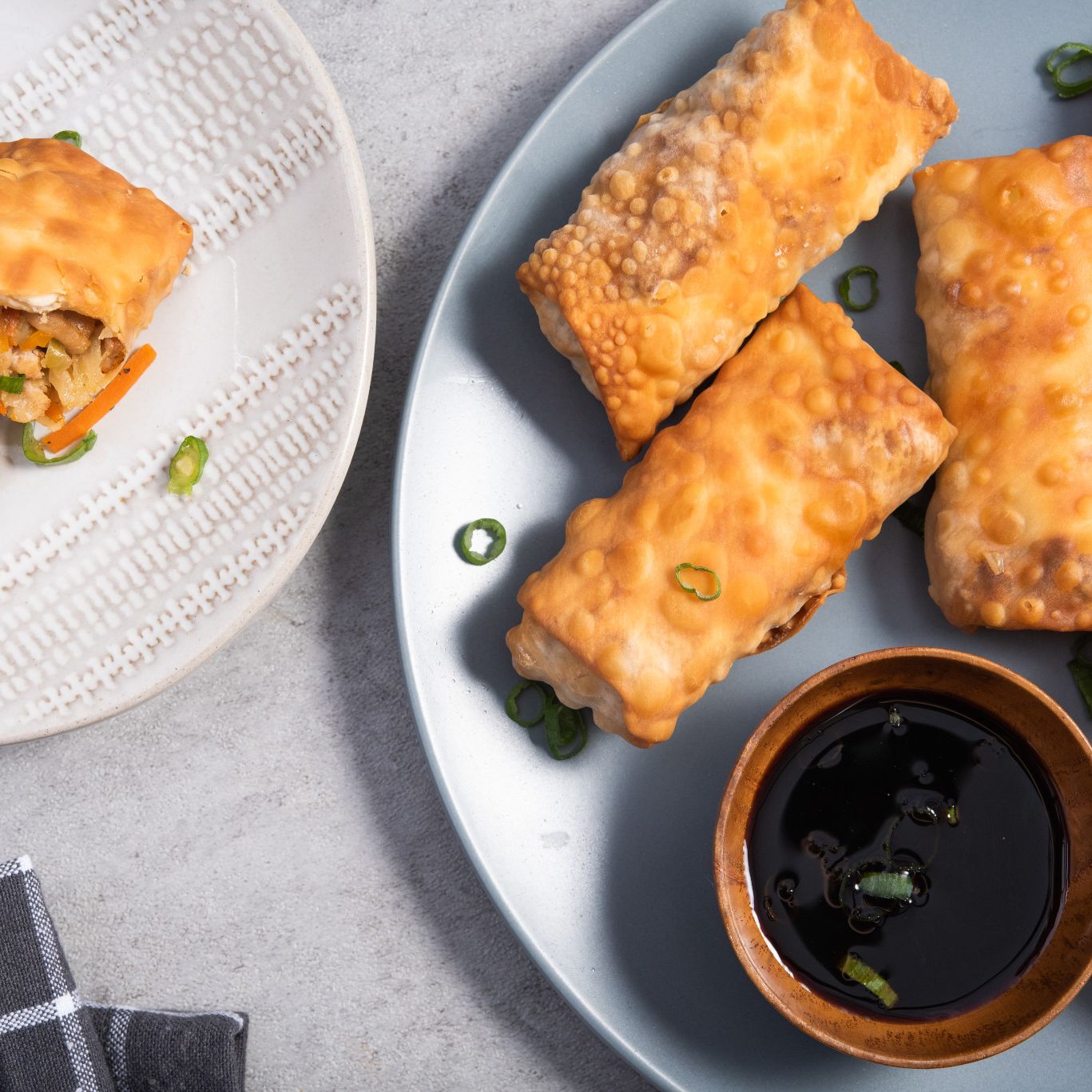 Air Fryer Chicken Egg Rolls HelloFlavour.ca