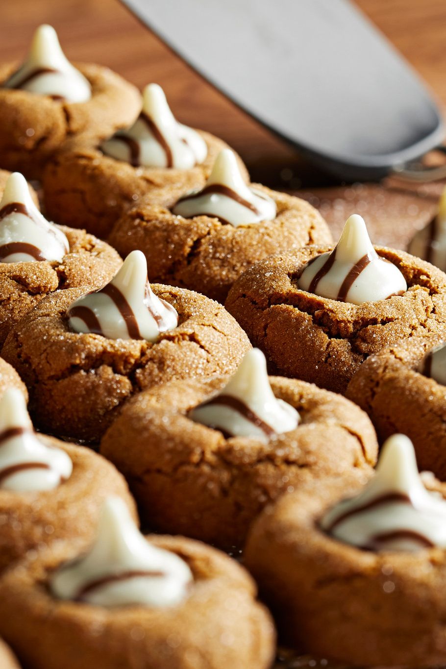 White Chocolate Kissed Gingerbread Cookies Mccormick