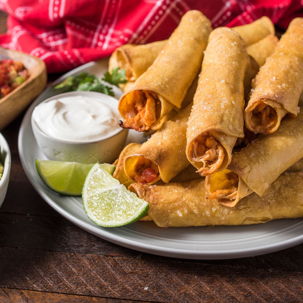 Baked Chicken Taquitos Mccormick