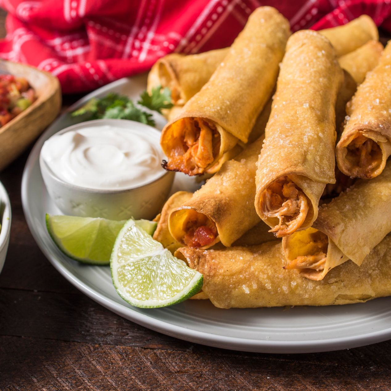 Baked Chicken Taquitos | McCormick