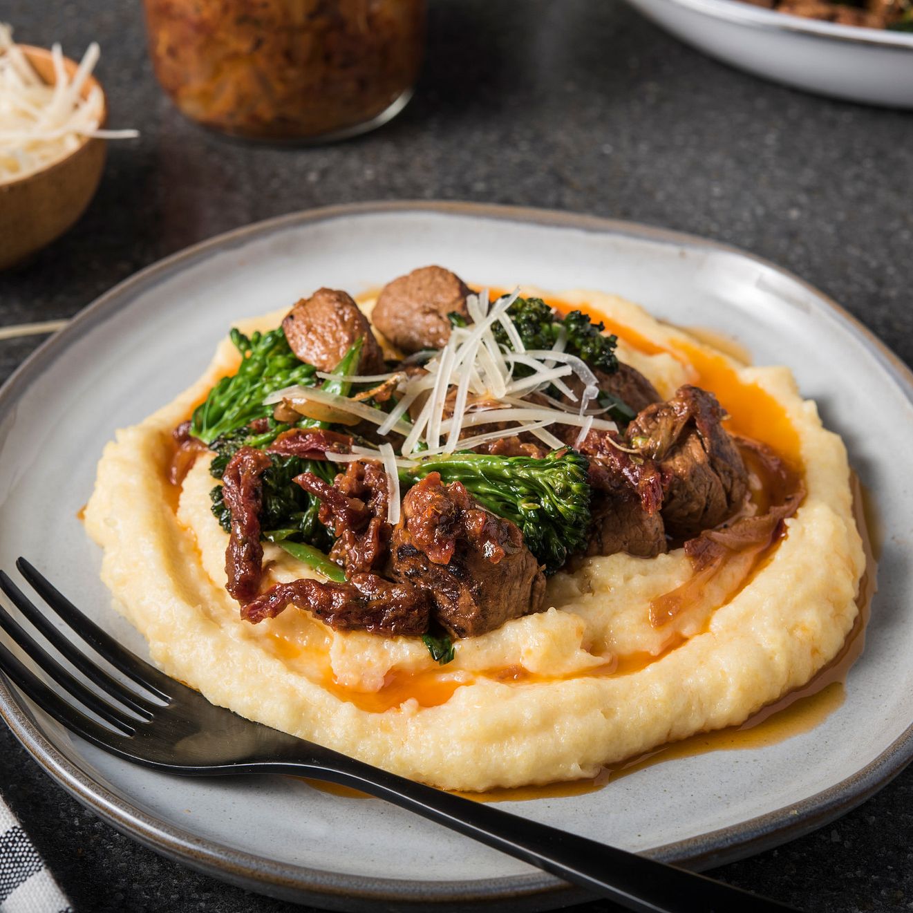 Pork Broccolini Stir Fry With Italian Style Xo Sauce Mccormick