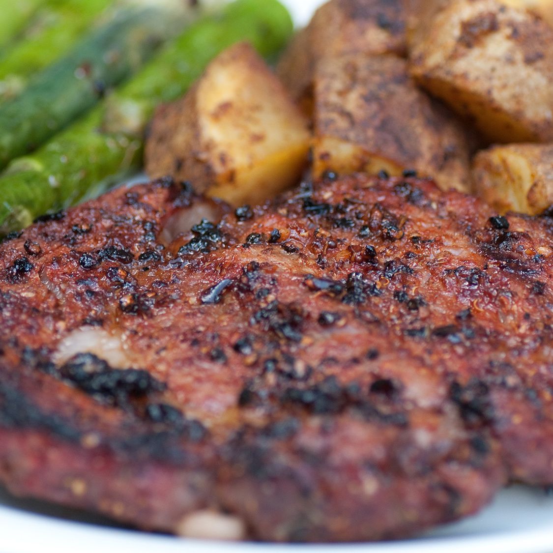 Grilled Ribeye Steak, Stubb's Style Stubb's BBQ