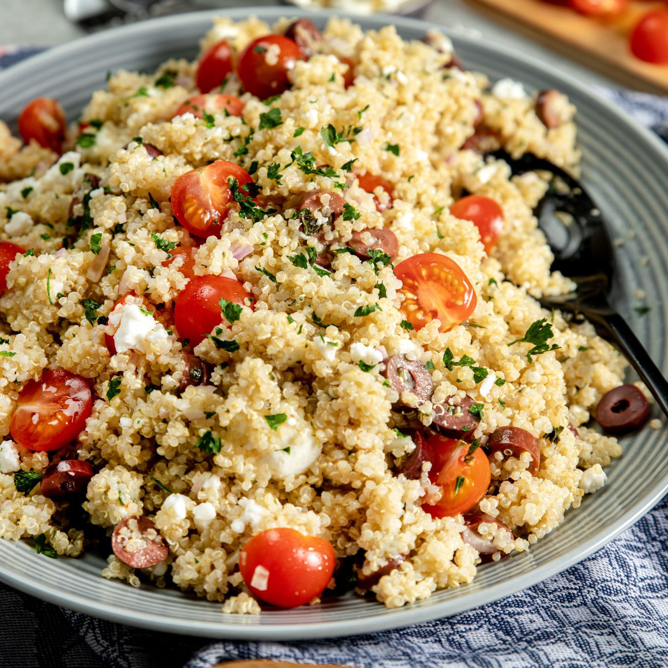 Greek Quinoa Salad Gourmet Garden