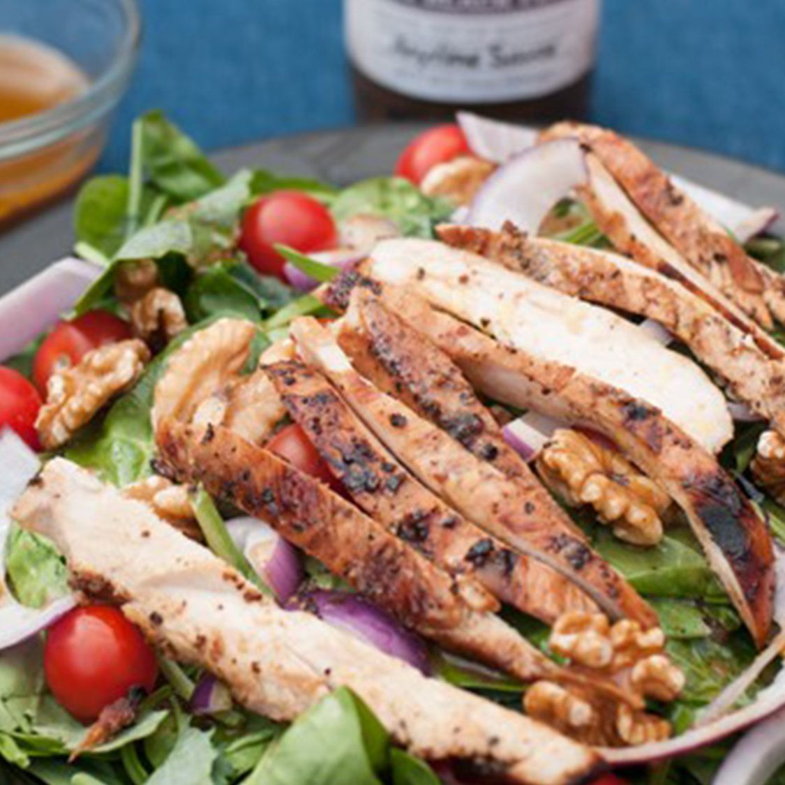 Sweet Black Pepper Chicken Salad Stubb's BBQ