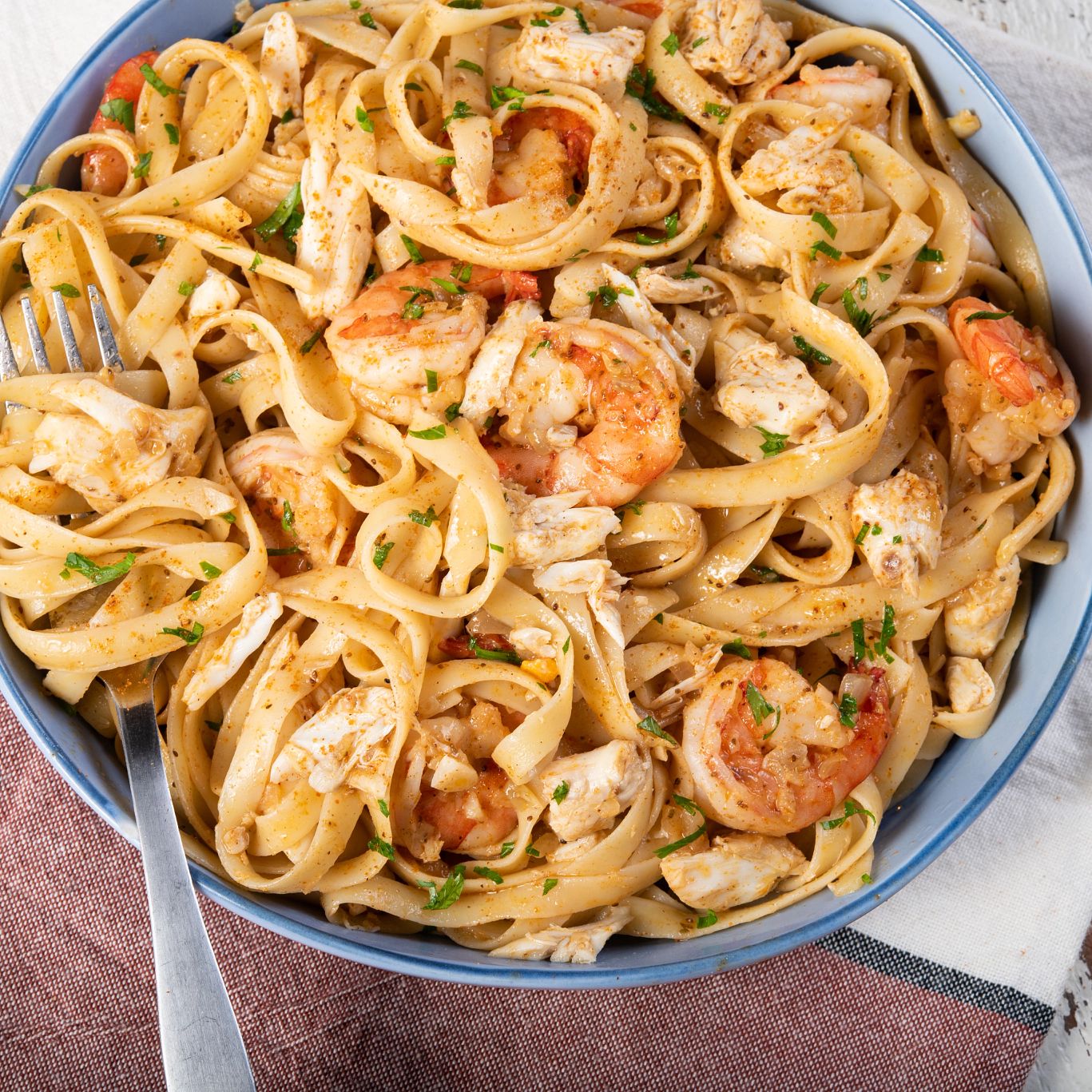 OLD BAY® Shrimp & Crab Pasta Old Bay
