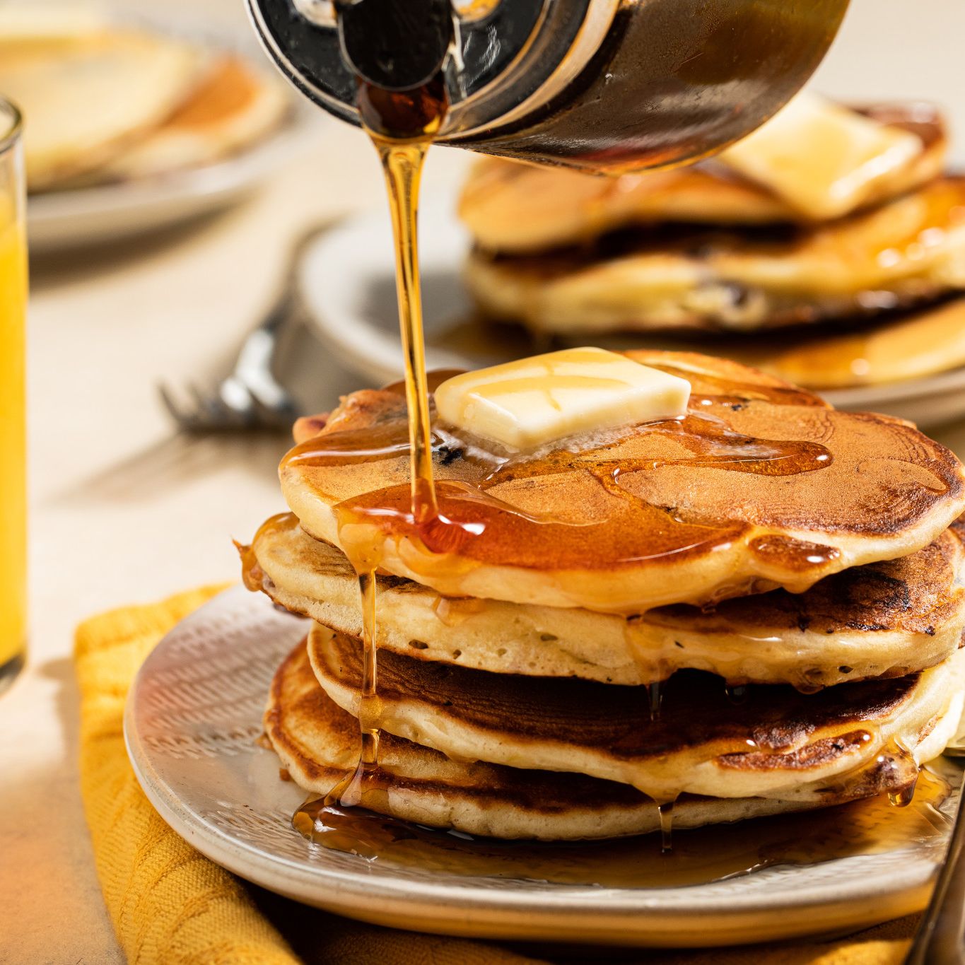 Lemongrass Blueberry Pancakes Gourmet Garden