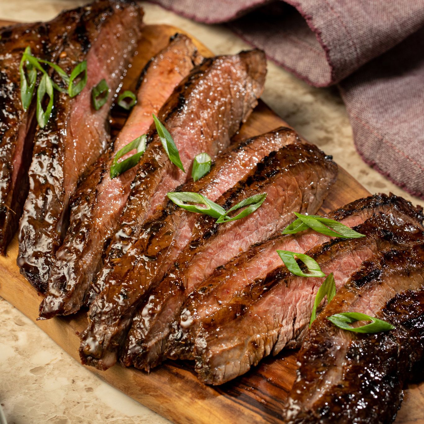 Thai Grilled Flank Steak With Spicy Peanut Sauce Mccormick