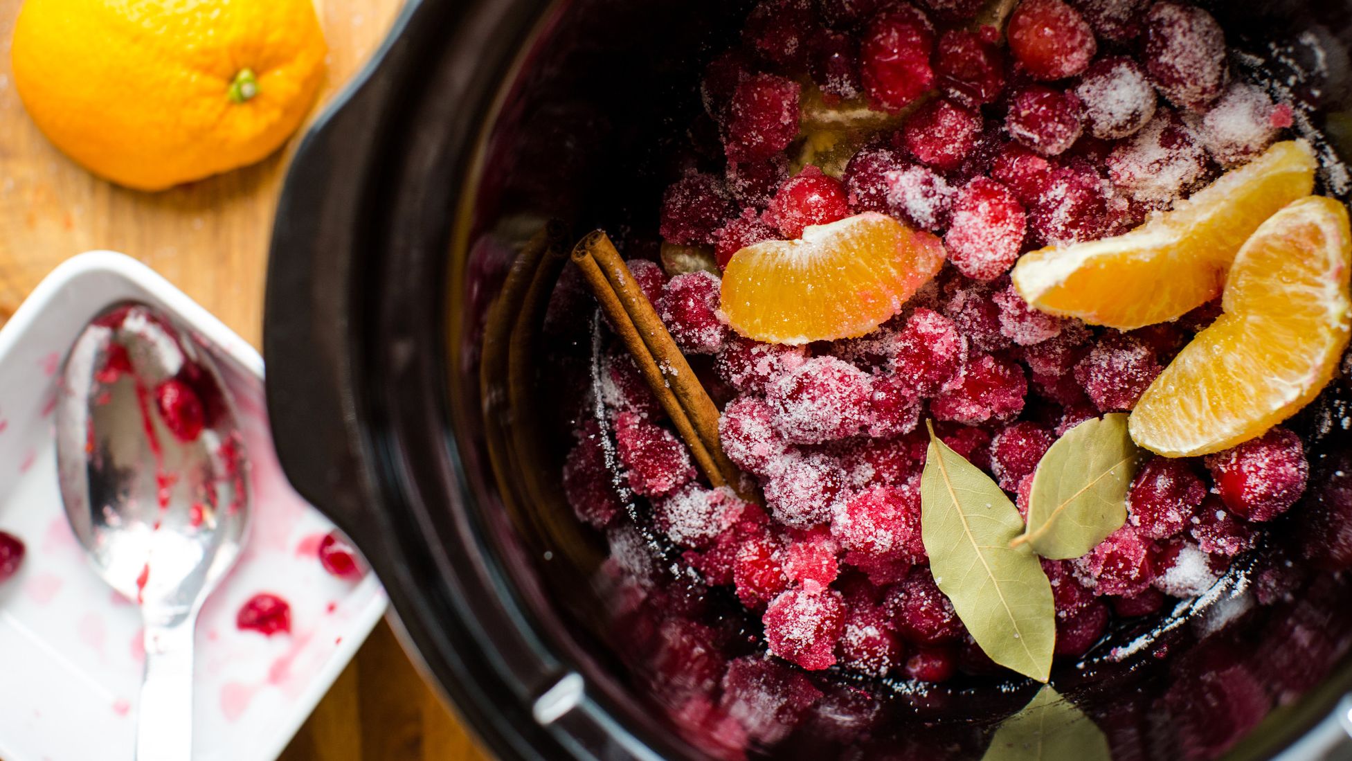 Slow Cooker Cranberry Sauce Recipe Mccormick