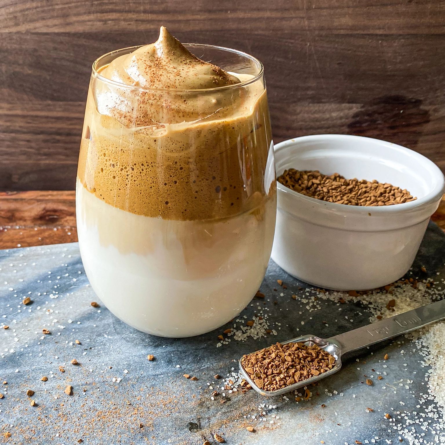 Easy Vanilla Cinnamon Whipped Coffee (Dalgona Coffee) | McCormick