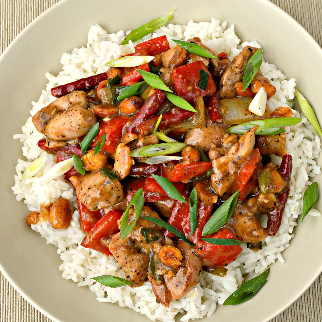 Chinese Kung Pao Chicken Stir Fry Stubb's BBQ