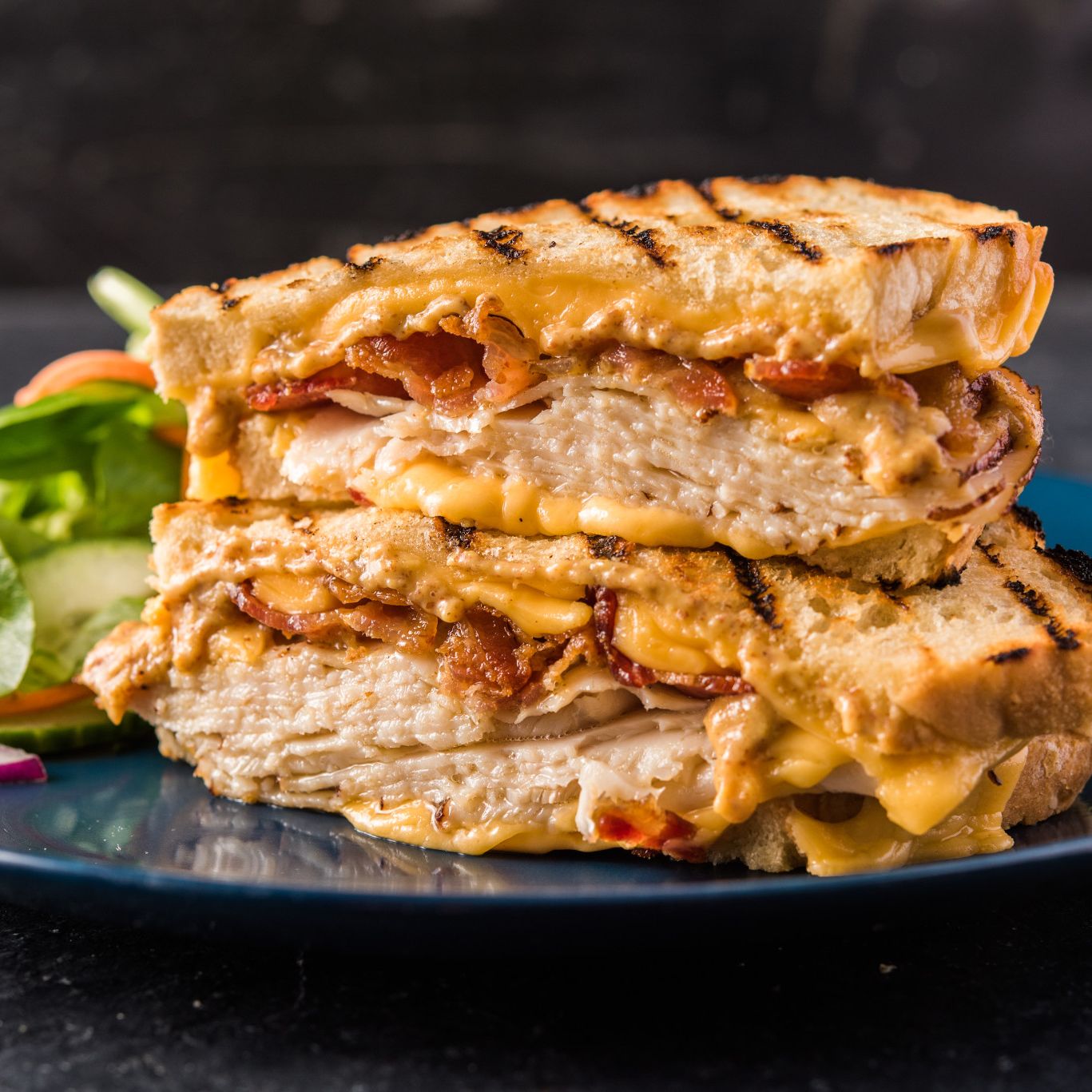 Brown Sugar Bourbon Chicken Panini French's