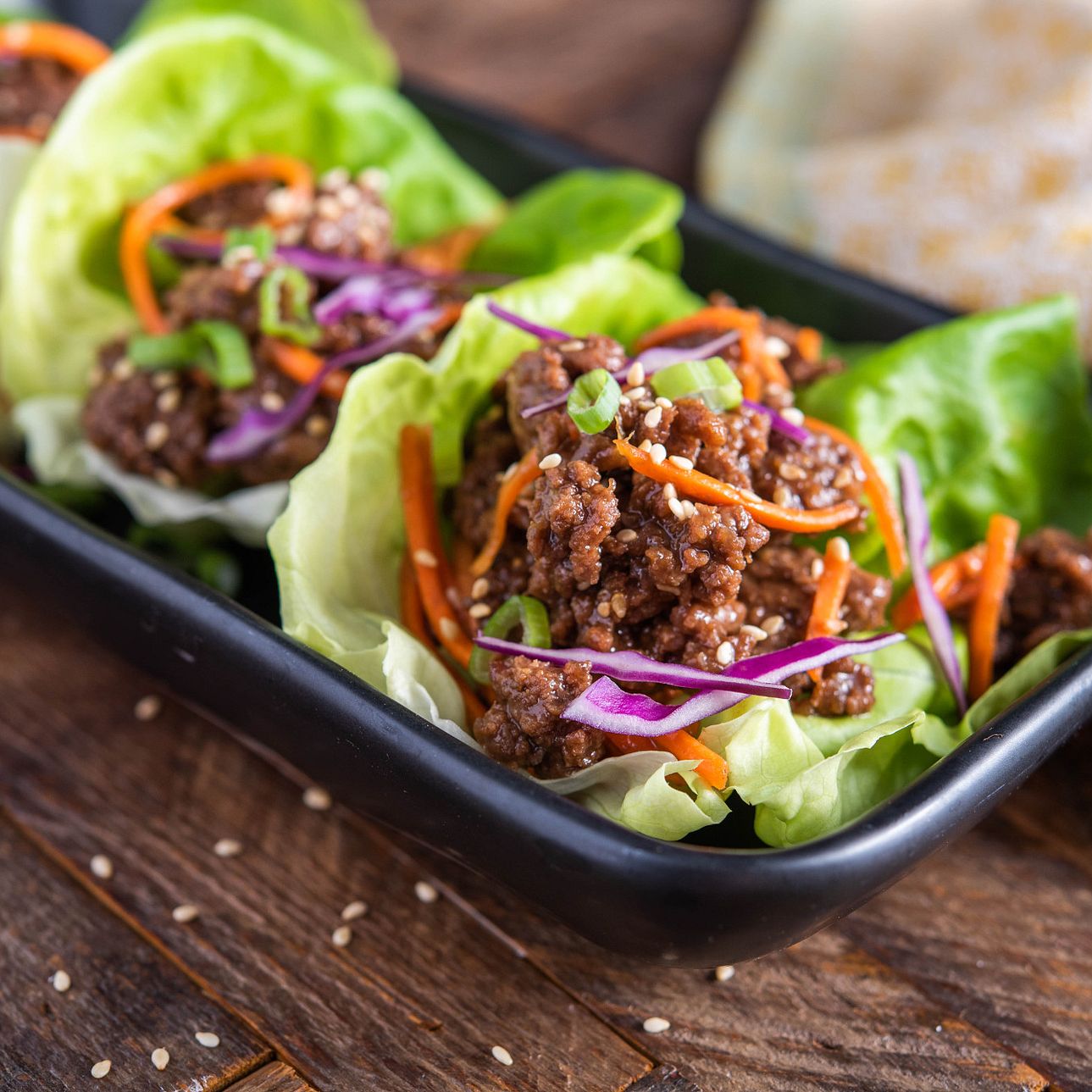 Asian Beef Lettuce Wraps Mccormick