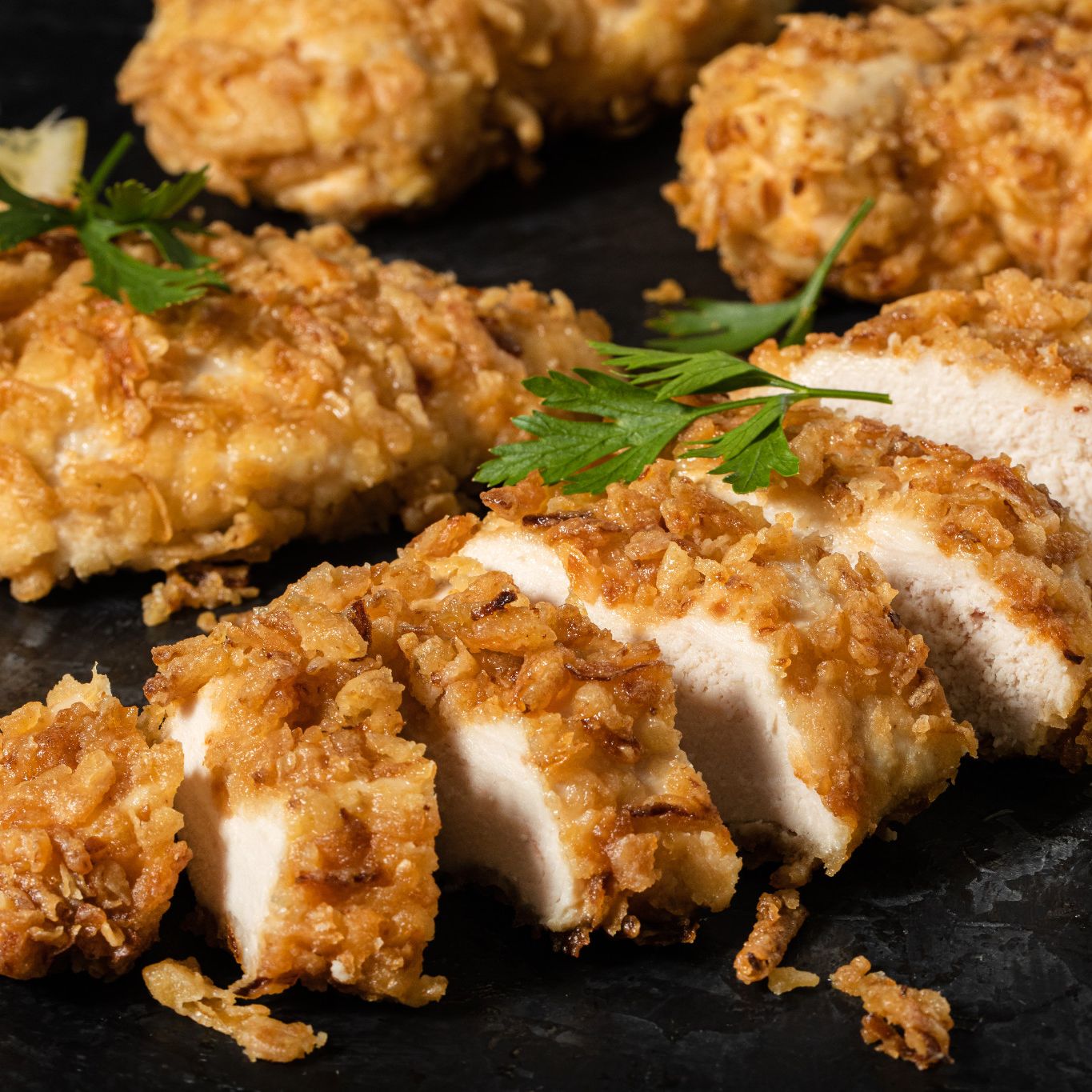 French's Crunchy Onion Baked Chicken Recipe French's