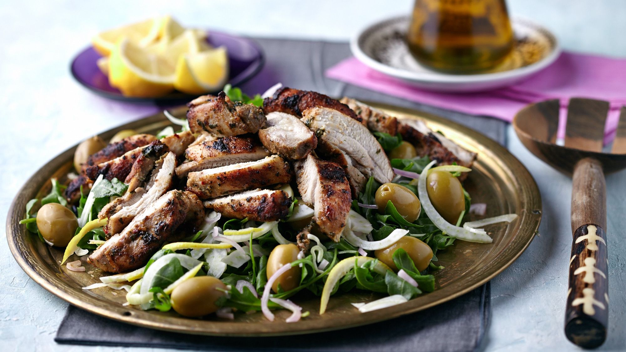 Kumura Chicken And Kale Salad Gourmet Garden