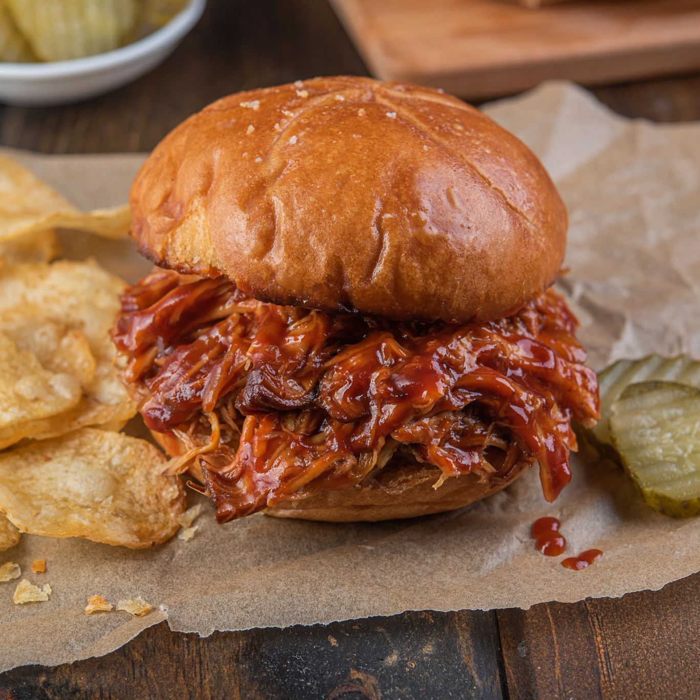 Stubb’s Slow Cooker Pulled Chicken Stubb's BBQ