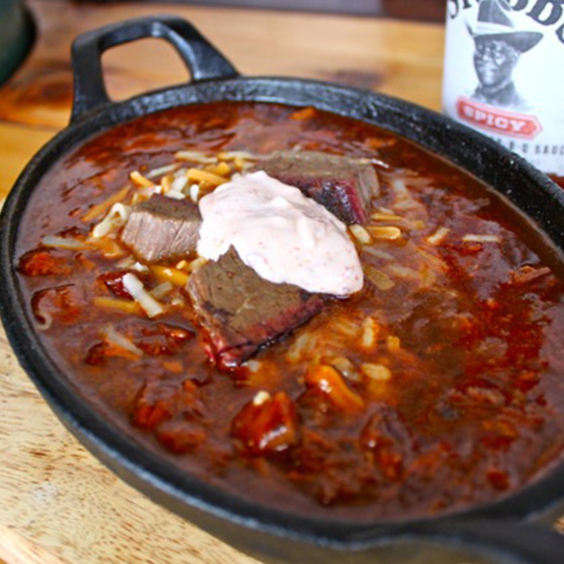 Brisket Bock Chili Stubb's BBQ