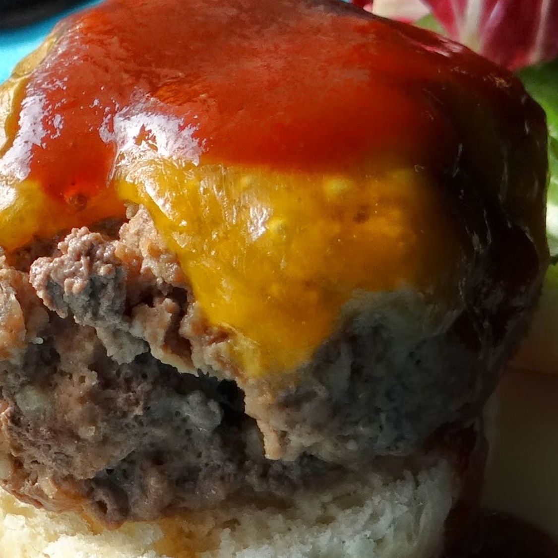 Quick & Easy Cheddar Barbecue Biscuit Burgers Stubb's BBQ