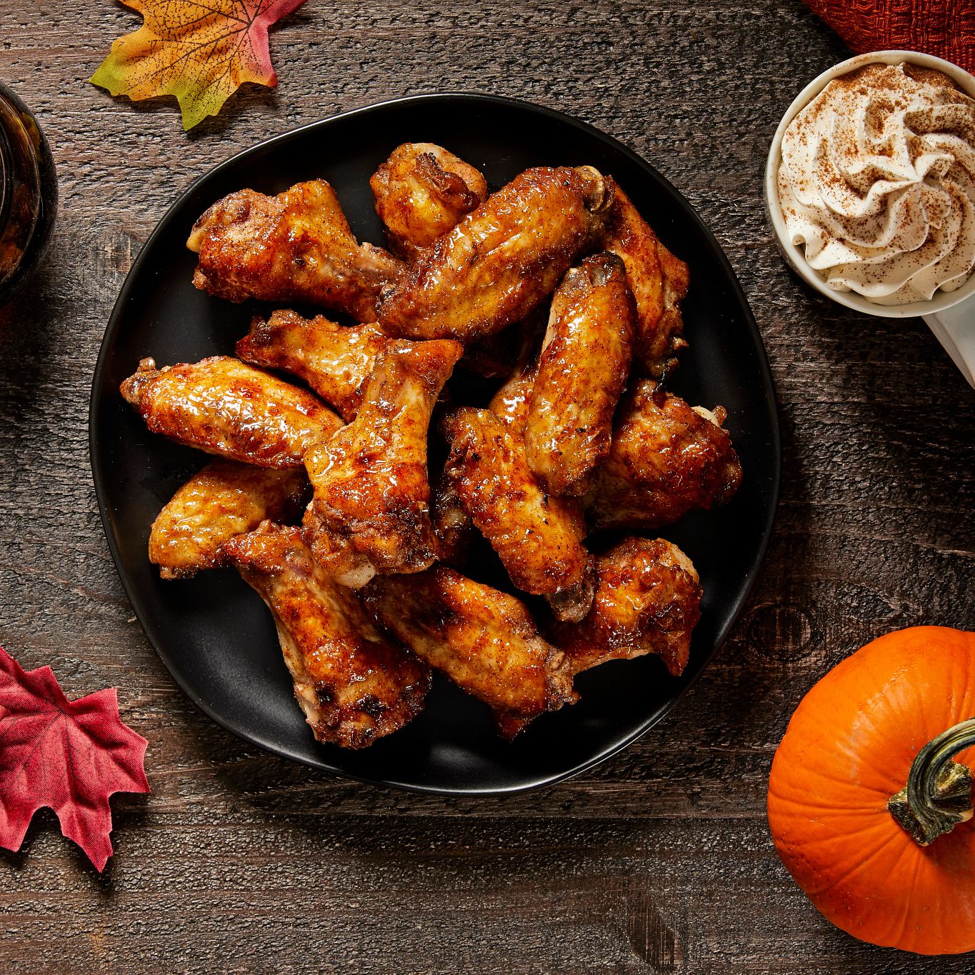Buffalo Pumpkin Spice Wings HelloFlavour.ca