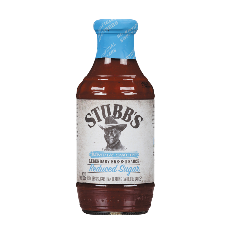Stubb's® Simply Sweet Reduced Sugar BBQ Sauce Stubb's BBQ