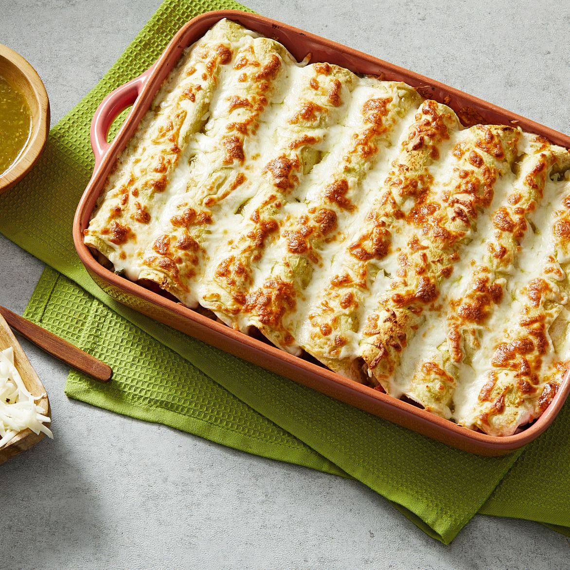 Salsa Verde Chicken Enchiladas McCormick