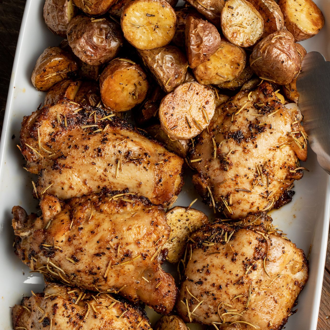 Rosemary Baked Chicken with Potatoes