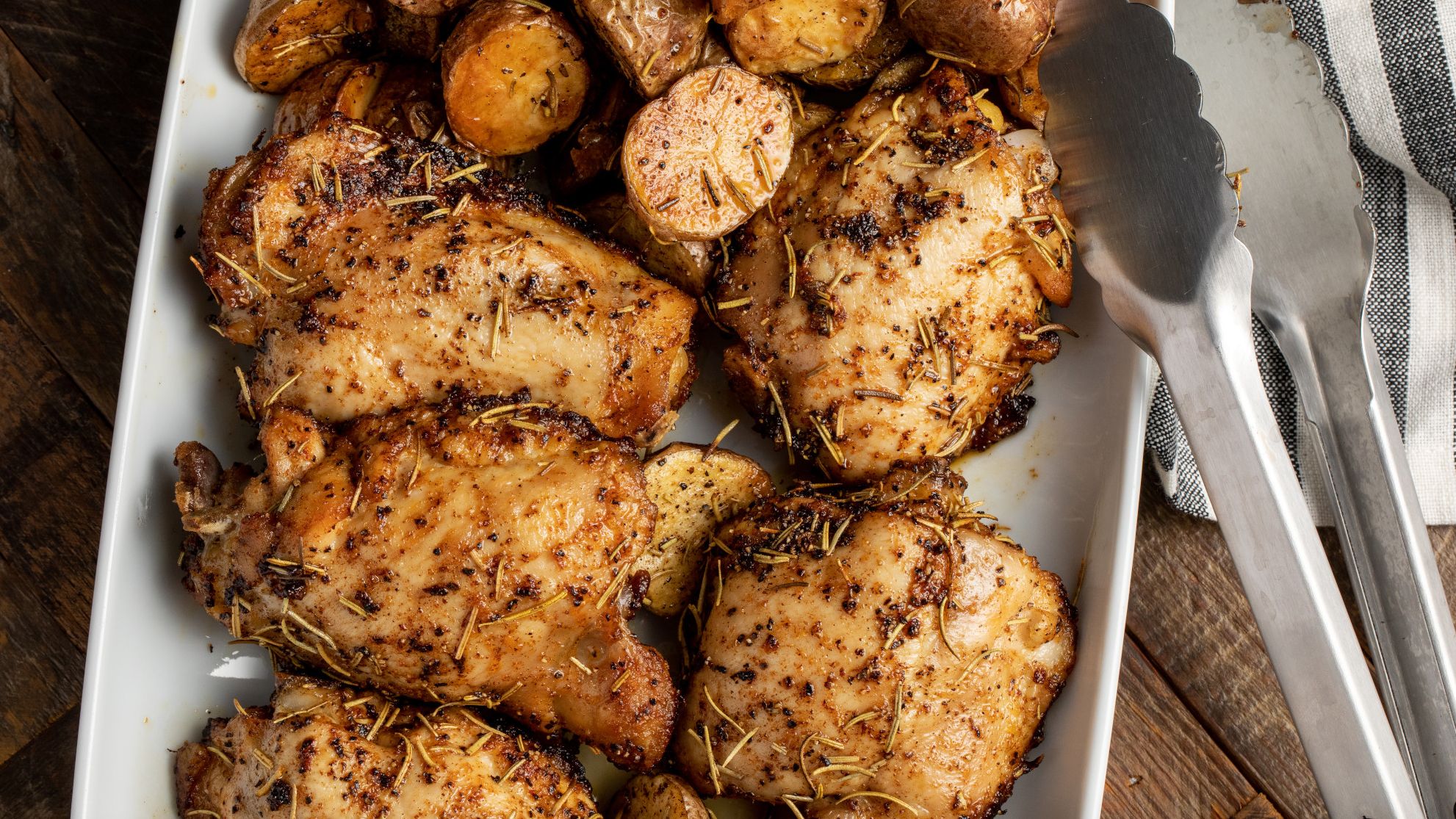 Rosemary Baked Chicken with Potatoes-image