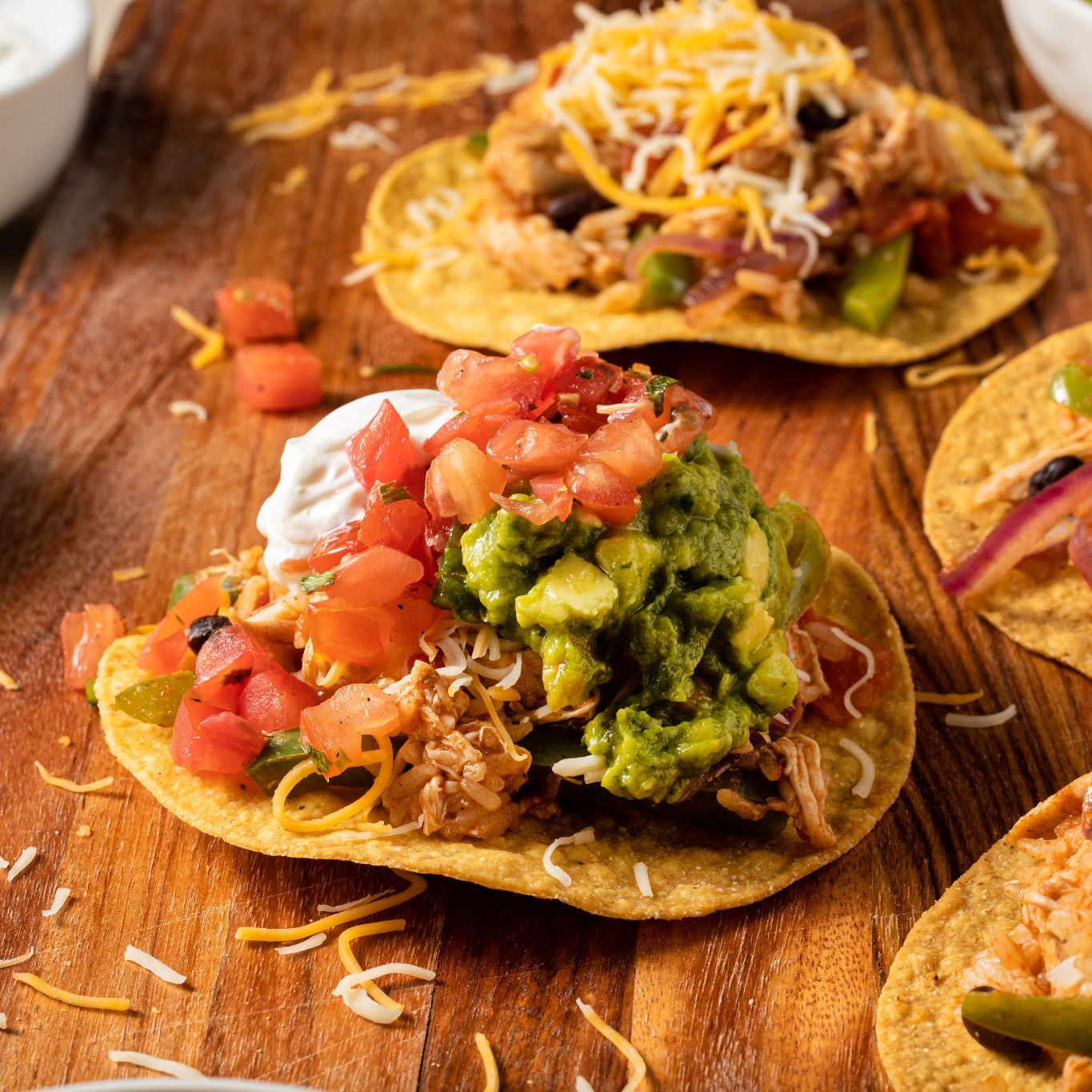 Hamburger With Taco Seasoning Taco Tostadas | Lawry's