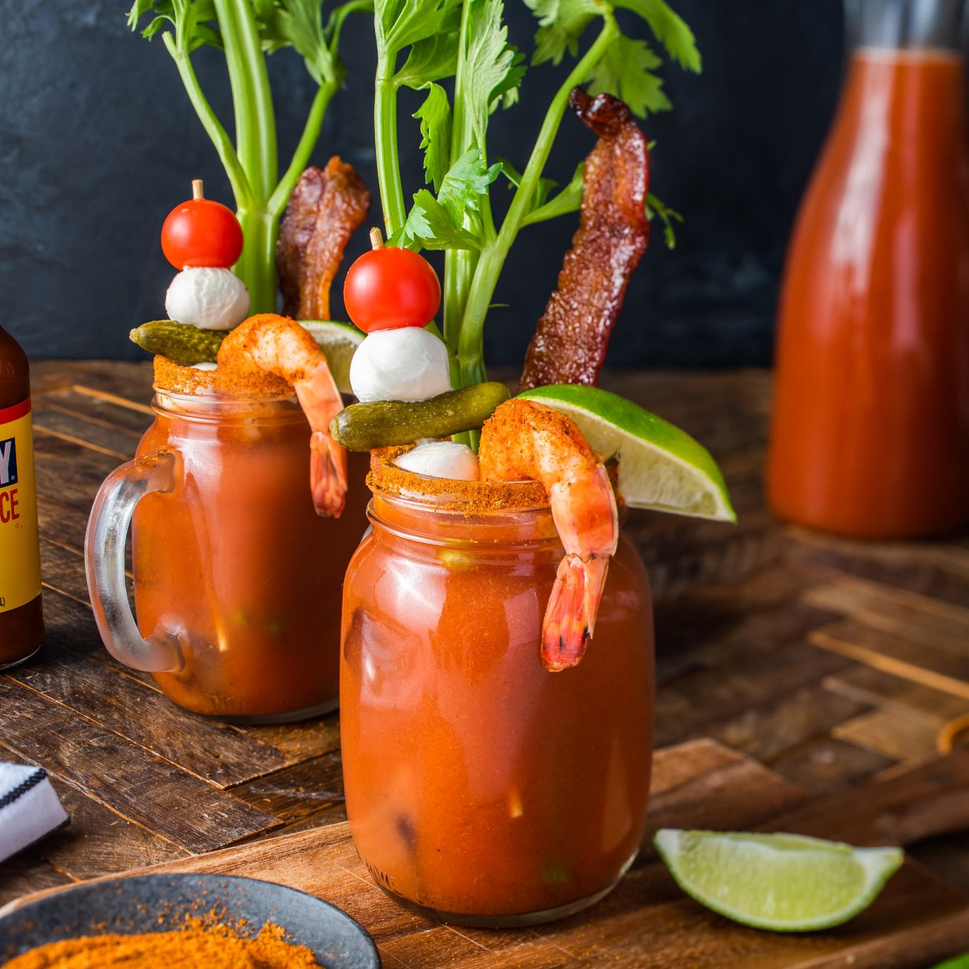 Spicy Old Bay Bloody Mary Old Bay Thicken some bloody mary mix with crushed tomatoes or tomato sauce and add to the pan. spicy old bay bloody mary