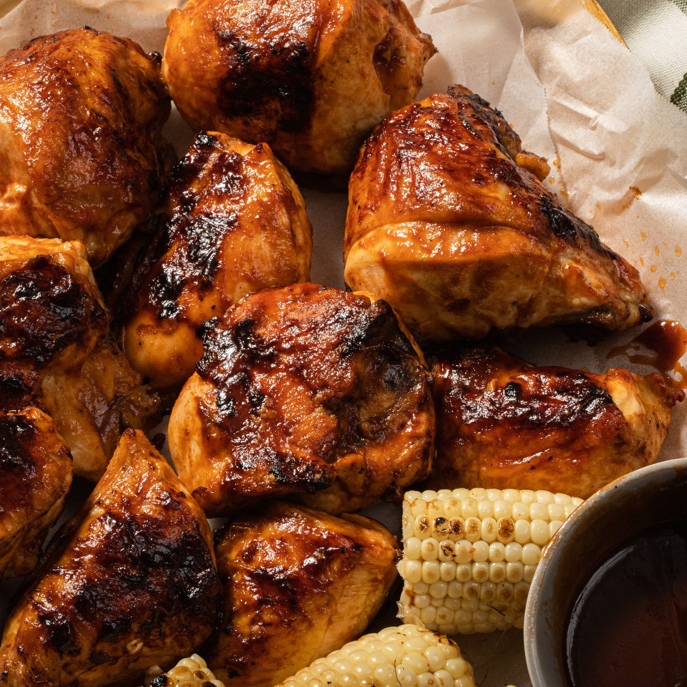 Bourbon Ginger Glazed Chicken Gourmet Garden